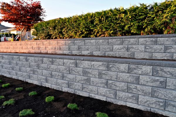 Concrete Retaining Wall Installation in Anderson