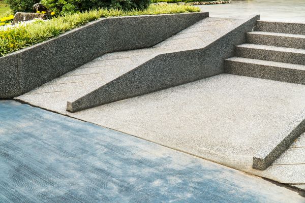 Concrete Ramp Installation in Anderson