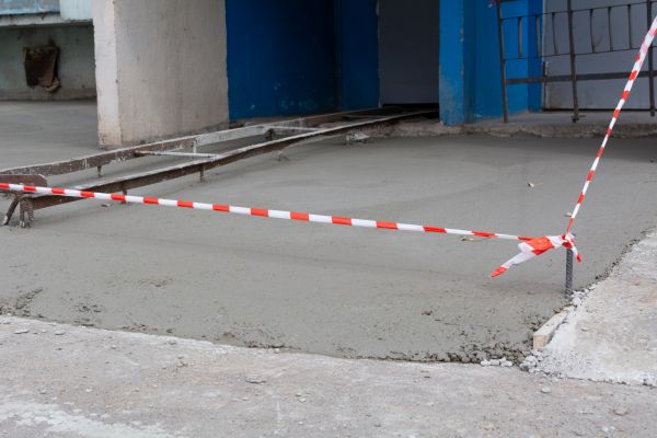 Garage Concrete Replacement in Anderson