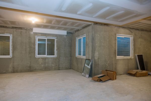 Basement Concrete Installation in Anderson