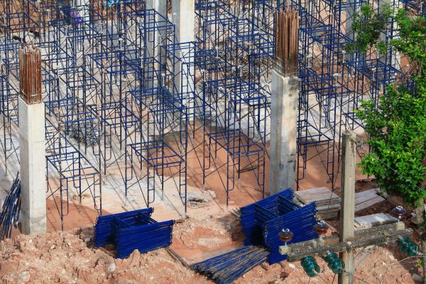 Concrete Pier Construction in Anderson