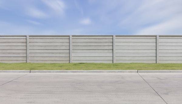 Concrete Fence Installation in Anderson