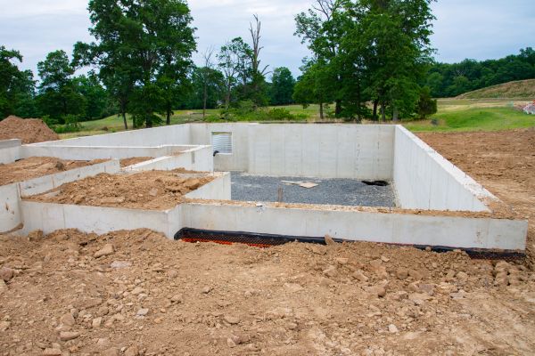 Basement Foundation Pouring in Anderson