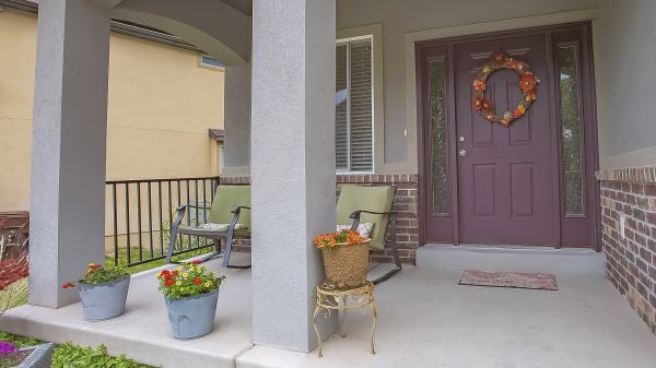 Porch Concrete Laying in Anderson
