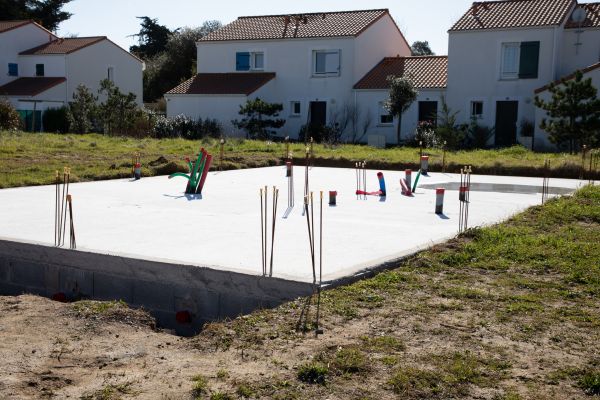Residential Slab Construction in Anderson