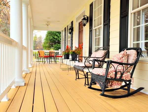 Front Porch Renovation in Anderson