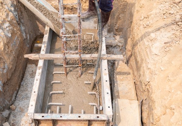 Cement Foundation Pouring in Anderson