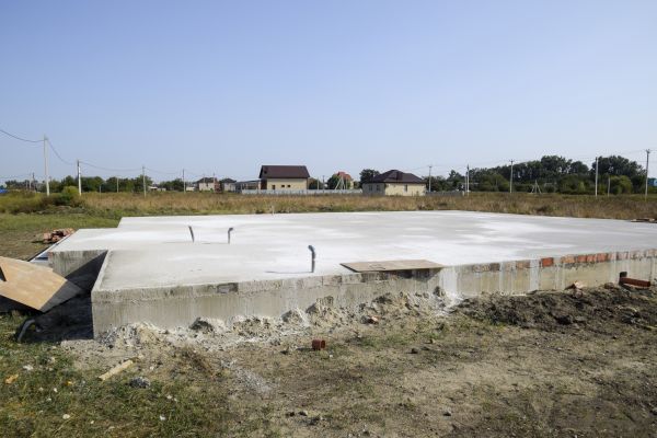 Foundation Slab Installation in Anderson