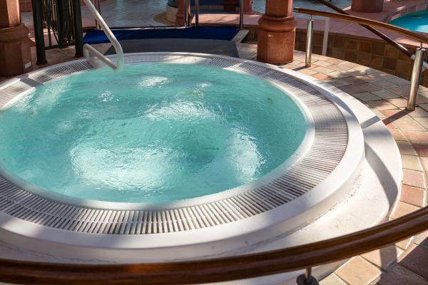 Hot Tub Patio Construction in Anderson
