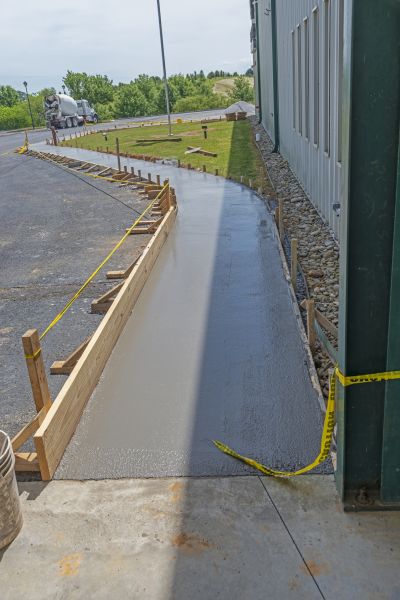 Concrete Sidewalk Paving in Anderson