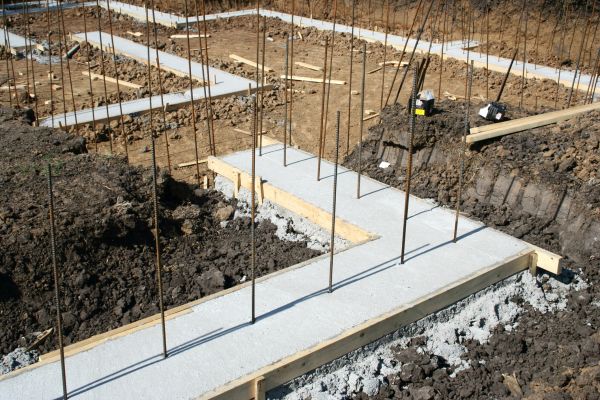 Footing Construction in Anderson