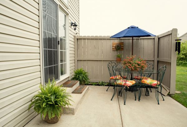 Patio Slab Installation in Anderson