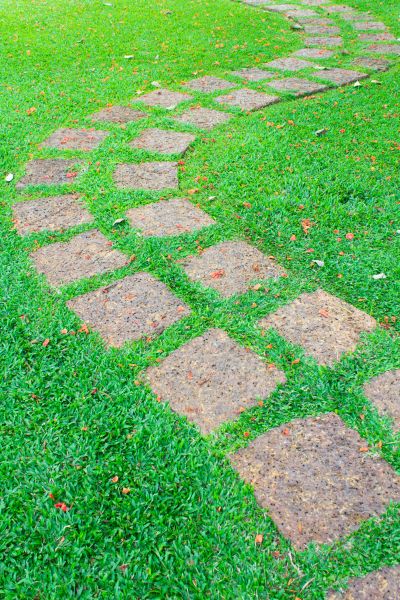Backyard Pathway Construction in Anderson